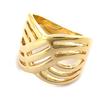 Gold Plated 'Choreography' Ring
