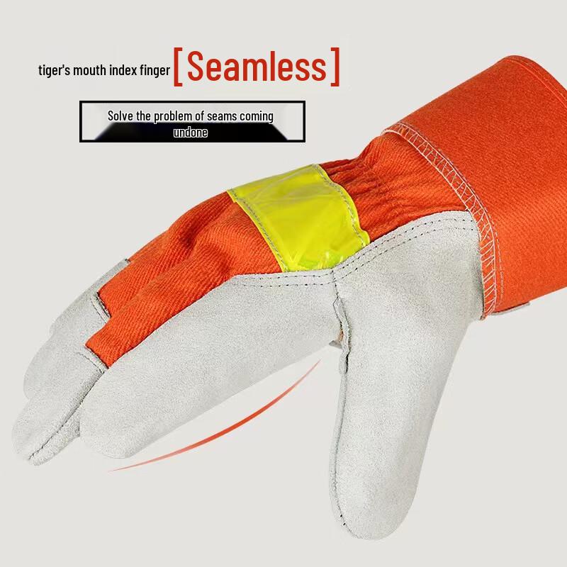 Heavy-Duty Cowhide Work Gloves