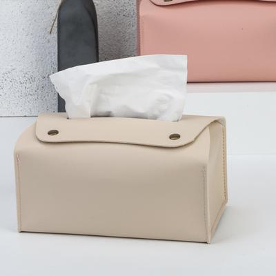 1 шт. Бытовая коробка для салфеток из искусственной кожи, настольное украшение, подходит для столовой, гостиной, кухни, коробка для хранения салфеток