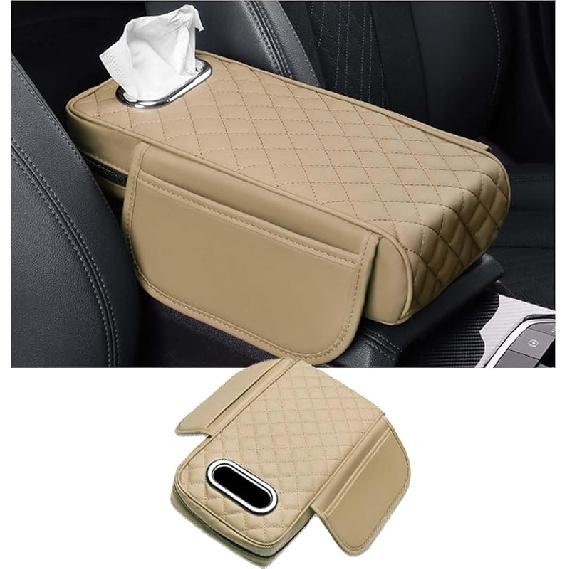 Подлокотник из пеноматериала с эффектом памяти для Volkswagen VW Taigo Touran Tiguan CC Beetle Passat Jetta B6 B7 B8, чехлы на центральную консоль с отделением для салфеток и