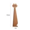1PC Wooden Cute Cartoon Cat Household Straight Ruler Student Tools Sewing Ruler Drawing Ruler
