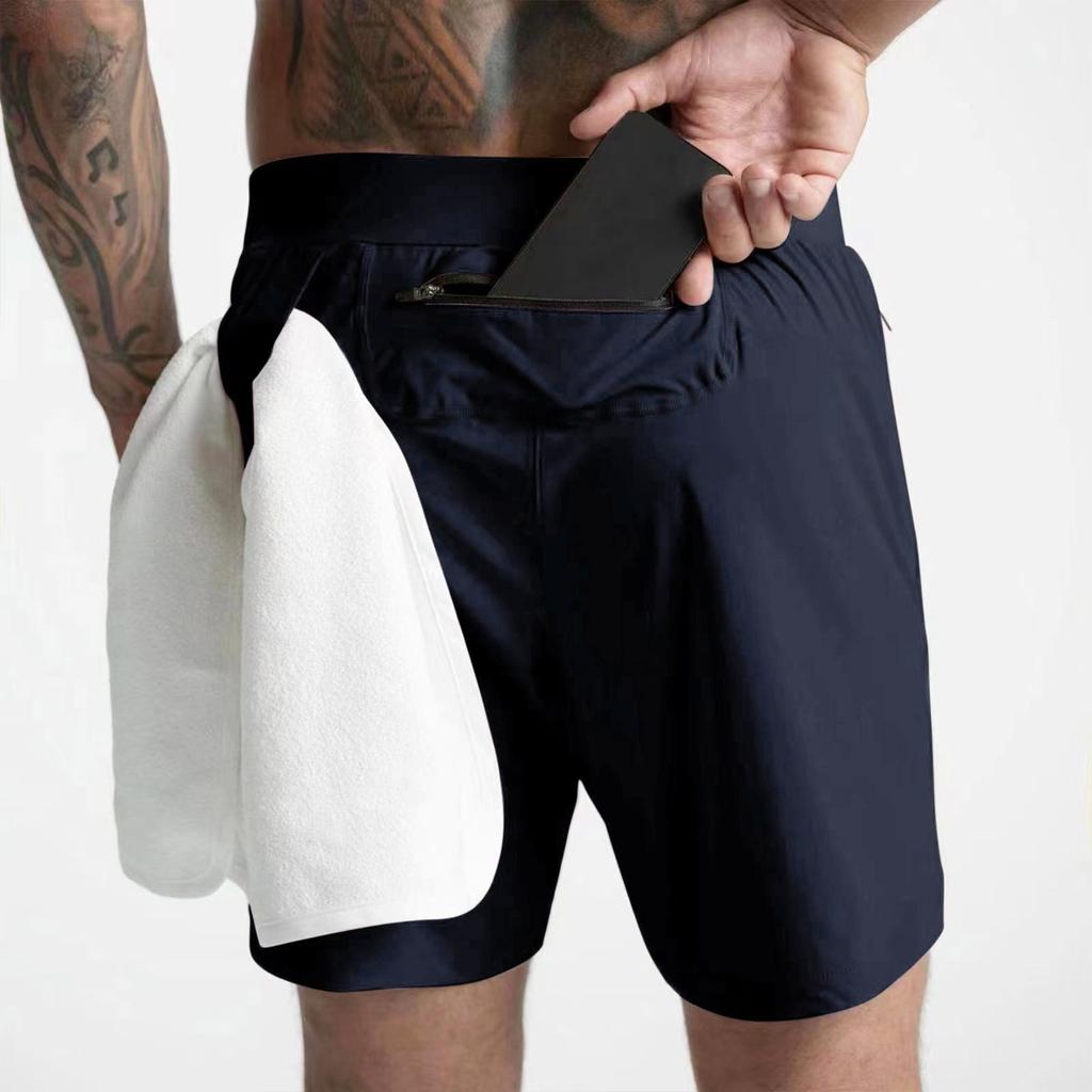 Спортивные шорты Мужские шорты Быстросохнущие тренировочные шорты для бега на открытом воздухе Легкие