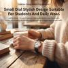 Leather Strap Watch For Women Small Dial Stylish Design Suitable For Students And Daily Wear