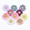 Faux Flower Head Daisy Flower Silk Fake Flower DIY Mori Headdress Wreath Accessory Flower Artificial Shooting Props Decoration Fake Flowers
