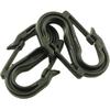 10PCS Heavy Duty S Shaped Double Ended Hanging Hooks 8 Shaped Hooks 2.2x1.65x0.35Inch for Waterproof Cloth Ropes Sunshade Nets Curta Cargo Nets