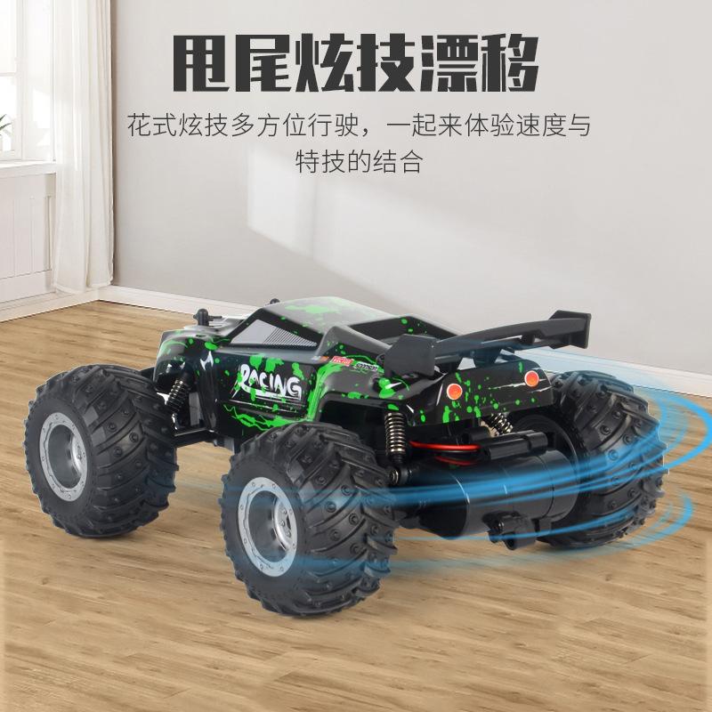 Машинка с дистанционным управлением, вездеходная машина с дистанционным управлением для мальчиков, грузовик с диодами, 2,4 ГГц, быстрый, прочный, машинки с дистанционным управлением на Рождество, для детей, для начинающих