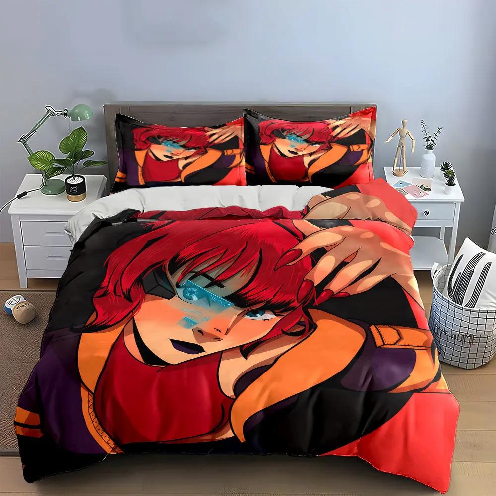 "Futuristic Style Three-Piece Set" Soft Comfortable Duvet Cover Bedding Set Included 1*Duvet Cover & 2*Pillowcases, gift