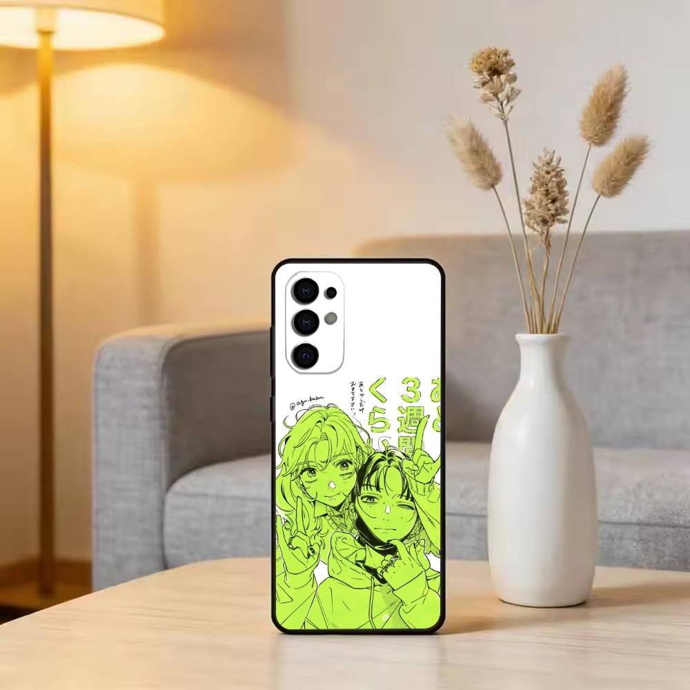 Т-Зеленый Чехол для Телефона Yuri Для Samsung S25,S24,S21,S22,S23,S30,Ultra,S20,Plus,Fe,Lite,Note,10,Черный Чехол