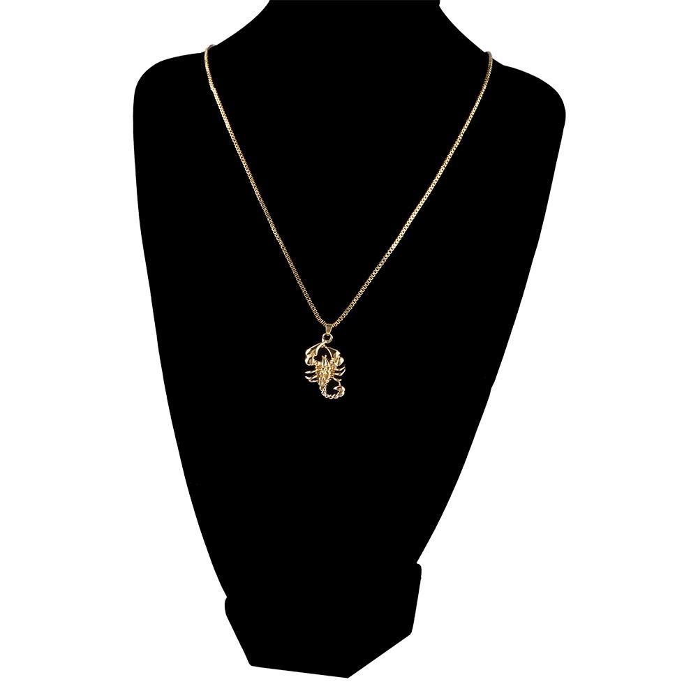 Personality Jewelry Accessories Hip Hop Scorpion Necklace Pendant Necklace