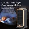 Space Heater 500W PTC Ceramic Low Noise Fast Heating Portable Personal Heater Fan with 30 Degrees