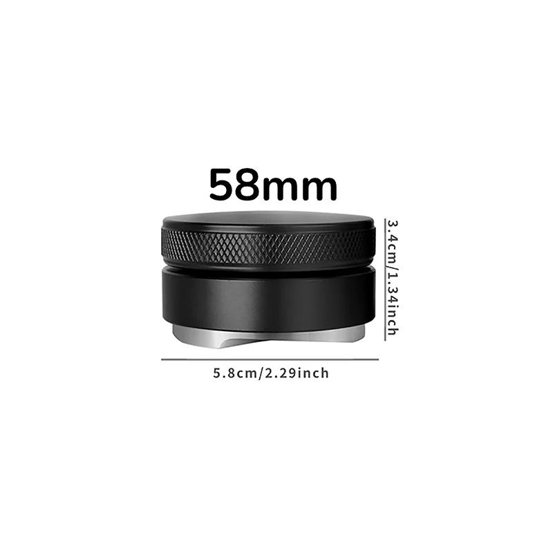 Дистрибьютор кофе, инструмент для раздачи эспрессо, выравниватель, 3 наклонных наклона, регулируемый тампер для ладони, подходит для портафильтра 51/53/58 мм