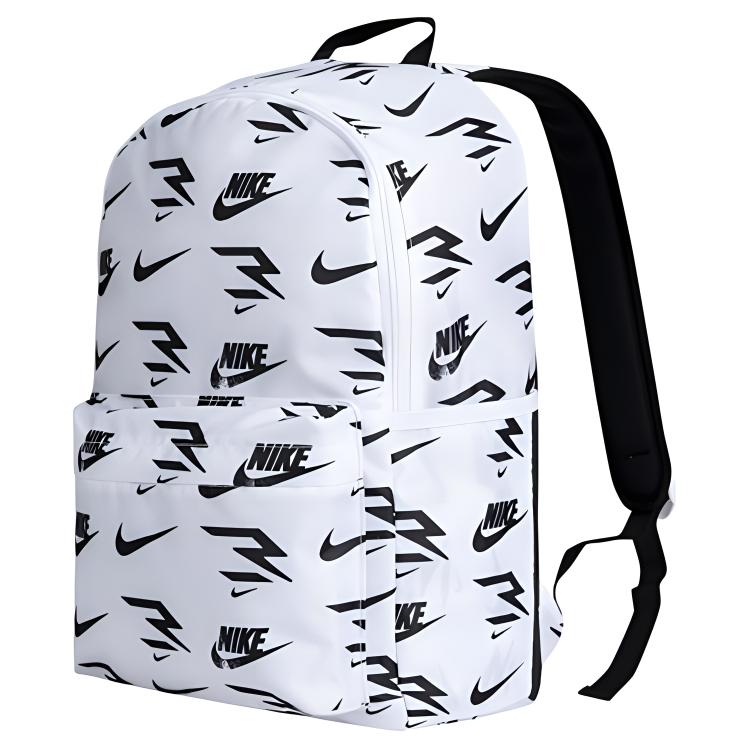 Nike Рюкзак полиэстеровый унисекс черный/чисто белый повседневный N32433013GS-002