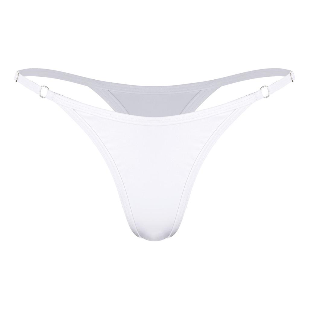 Womens Metallic G-String Thongs Low Rise Micro Briefs Sexy Lingerie Underwear