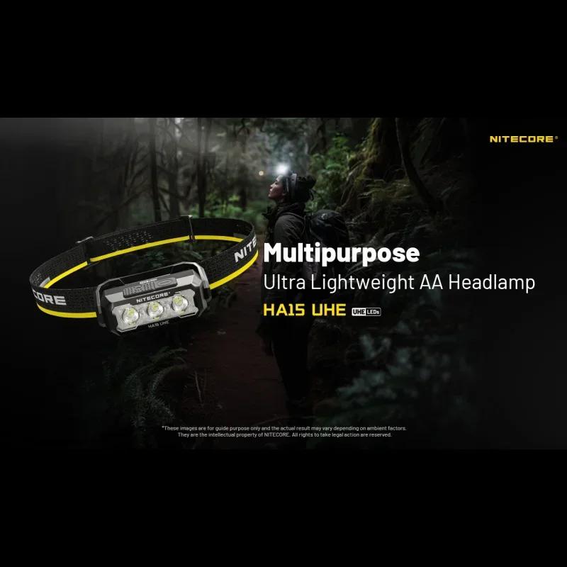 NITECORE HA15 UHE 400Lumens Headlamp