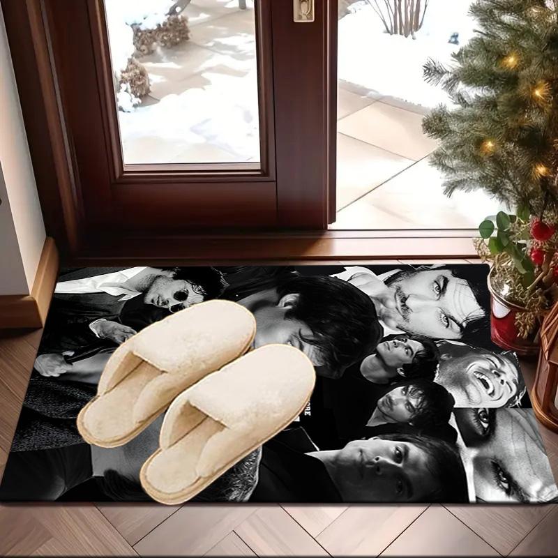 Two Men In Suits Damon Area Rug Suitable for Indoor And Outdoor,Carpets for Kitchens, Homes, Offices, Living Rooms,Home Decor,Christmas Gift