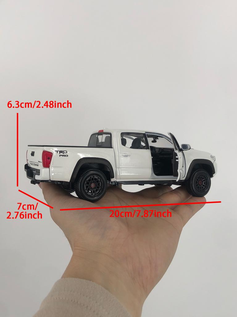 DTEZTU1 Maisto 1:27 Toyota Tacoma TRD Pro 2023 модель автомобиля, металлическое украшение из цинкового сплава, коллекционный подарочный автомобиль