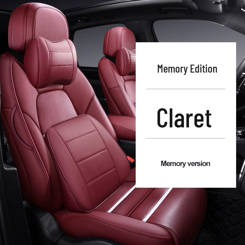 Кожаные чехлы на сиденья Mercedes-Benz C/E/GLC/A-Class – Полный охват, Всесезонная подушка