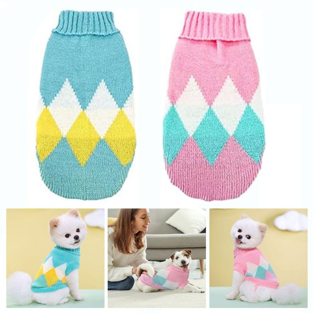 Winter Warm Pet Pullover Pet Supplies Dog Jumper Comfortable Pet Knitted Sweater Dog