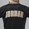 Jordan Jumpman Logo Letter And Number Fake Two Piece Hooded Jacket Kids Jackets Black HQ7130-010