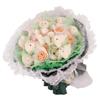 Q-FLA Bear Bouquet Peach Mother's Day Gift Bouquet Plush Toy Present B-48