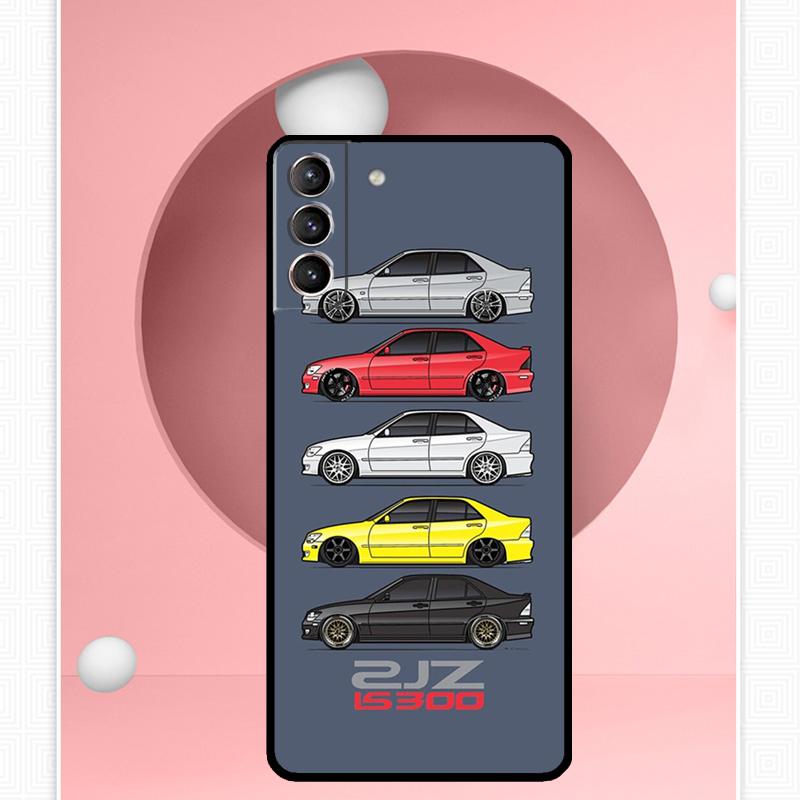 Чехол JDM Legend Drift Car для Samsung Galaxy S23 S24 Ultra S8 S9 S10 S22 Plus Note 10 20 Ultra S20 S21 FE