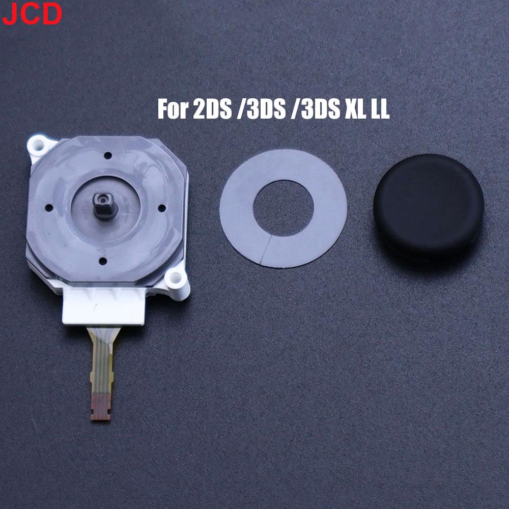 JCD 1set For 3DS 3DSXL 3DSLL Controller Analog Dust Ring PAD Rocker Stick Cap For New 2DS 3DS LLXL 3D Thumbstick Joystick Button