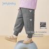 Детские повседневные спортивные штаны JELLYBABY с флисовой подкладкой