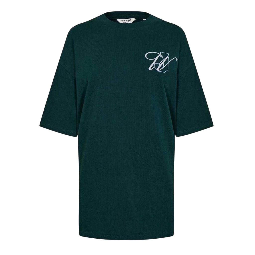 Jack Wills Womens/Ladies Logo Oversized T-Shirt