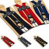 Adjustable Suspenders Straps Braces Thickening Heavy Duty Wide Trouser