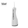 Orthodontic Oral Irrigator Cordless Electric Water Flosser, 3 Pressure Modes And 4 Nozzles Design, 330ml Capacity Pick for Braces Tank, Rechargeable