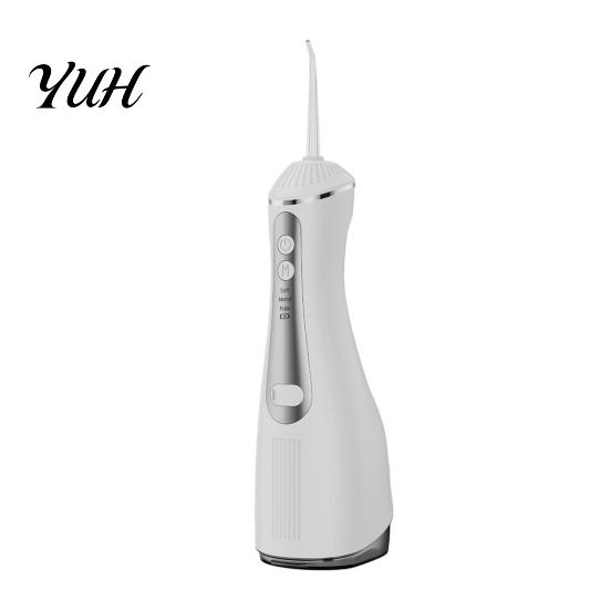 Orthodontic Oral Irrigator Cordless Electric Water Flosser, 3 Pressure Modes And 4 Nozzles Design, 330ml Capacity Pick for Braces Tank, Rechargeable