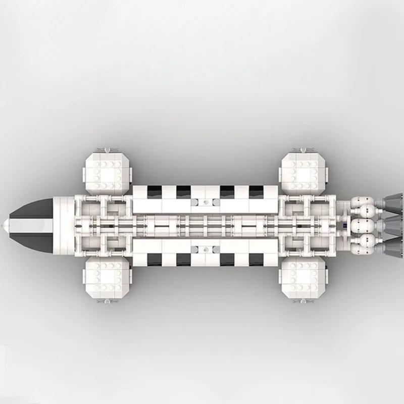 Нетоксичные Moc Новый Космос 1999 Орёл Космический Корабль Космопорт Строительные Блоки Центр Запуска Шаттла Авиационные Кирпичики Игрушки Идеи Подарки для Детей