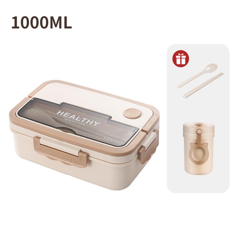 Микроволновая печь Посуда Еда Ланчбоксы Школьный Пластиковый Контейнер Для Обеда Bento Хранение Симпатичный Ланч-бокс для Детей Пикник Школа