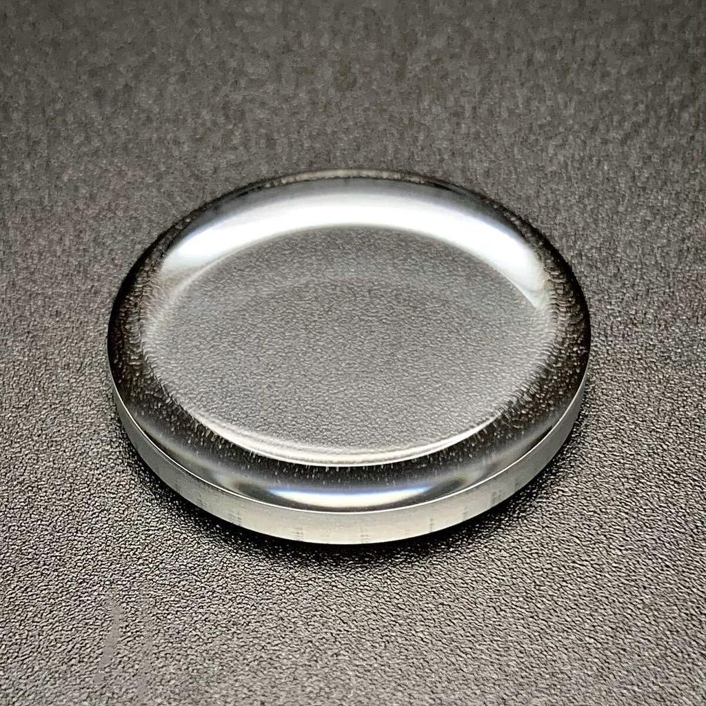 Used Crystal for SEIKO 7S26-0040 SKX031 etc., 30x4.8 Top Hat Mineral Glass, Clear, AfteRMarket Part, Seiko MOD Custom Part, Vintage