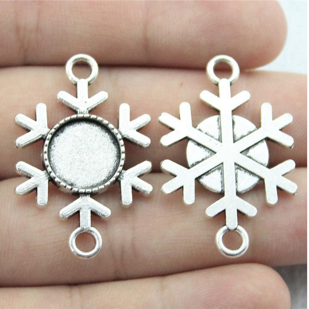 Fit Round 12mm Glass Cabochon Base Setting Tray Accessories Parts Men Jewelry New Arrivals Cheap Cute Stuff