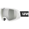 Uvex Contest CV Ski and Snowboard Single Lens Goggles, Unisex, High-Contrast Mirror,