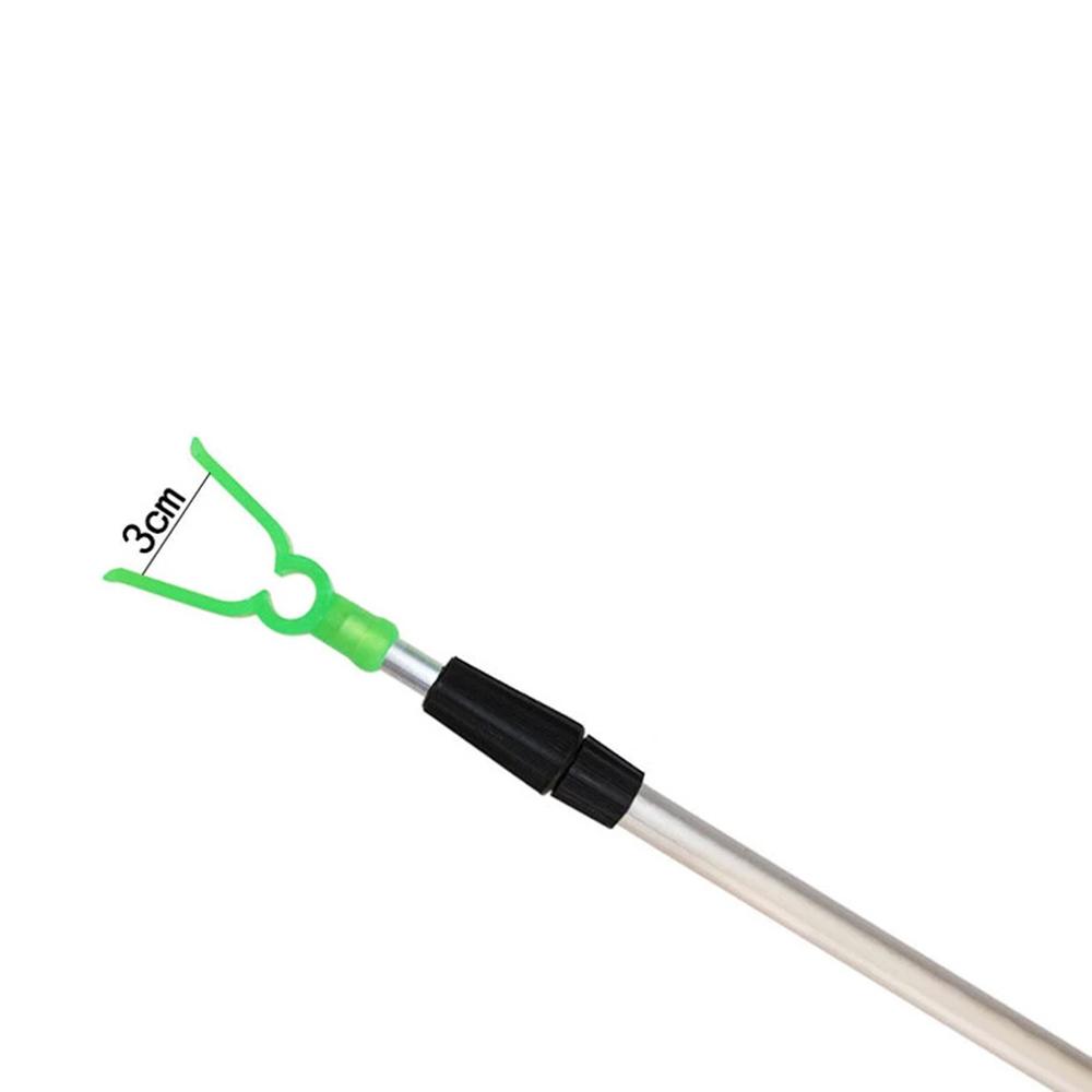 Sport Aluminum Alloy Adjustable 2 Sections Bracket Fishing Rod Holder Pole Rack Stand