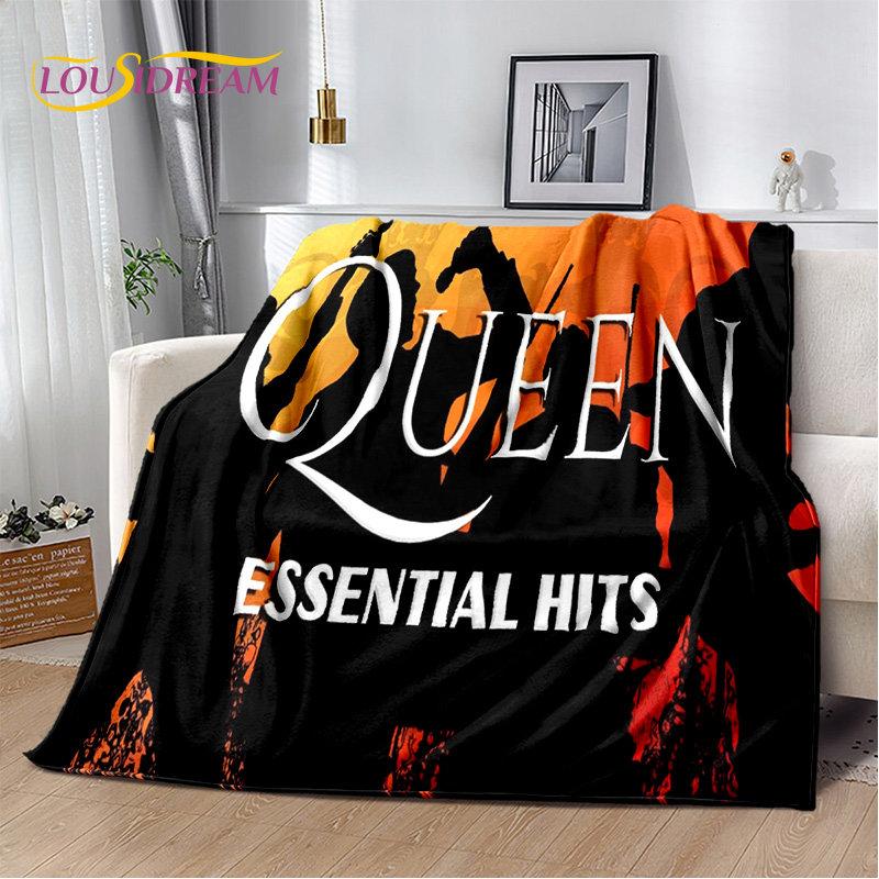 Фредди Меркьюри Queen-Рок-группа Мягкое Плюшевое Одеяло, Фланелевое Одеяло Плед для Гостиной Спальни Кровати Дивана Покрытие для Пикника