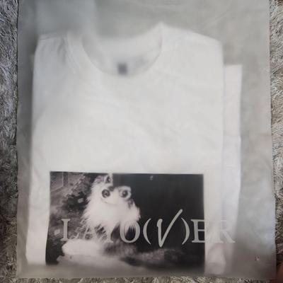 [Б/У] Футболка BTS V Taehyung Yeontan layover размер S