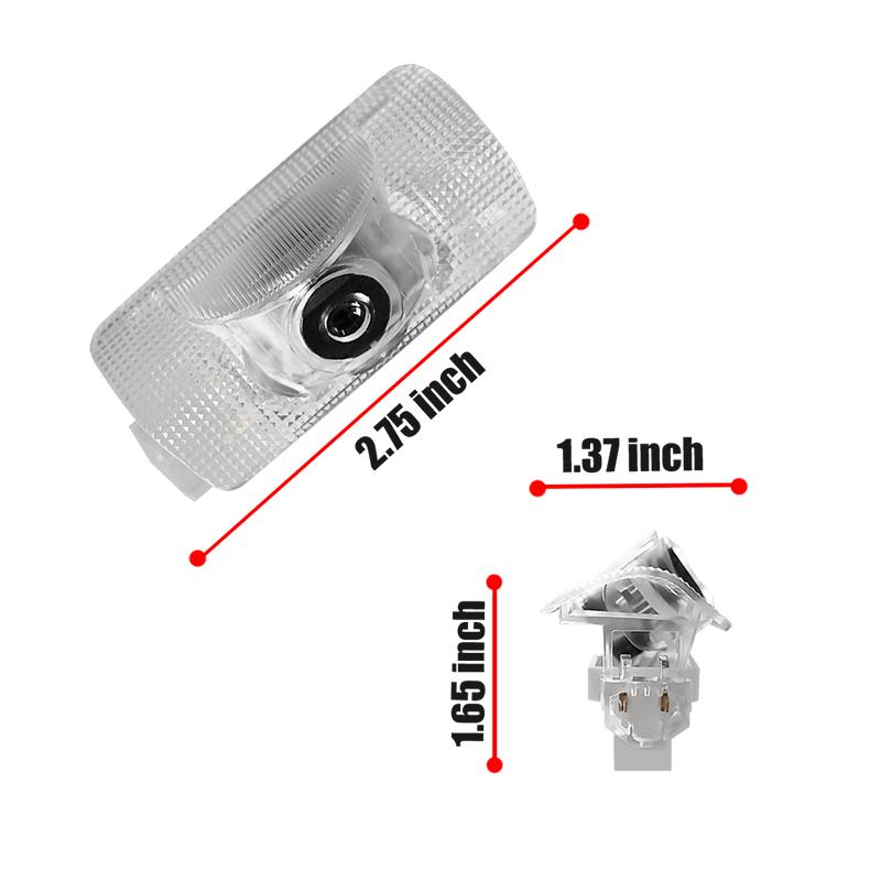 2Pcs LED Welcome Lights Car Door Emblem Projector Lamps For Lexus LS LC RZ IS350 ES300 GS350 CT200h GX460 LX570 RX500h NX300 LM