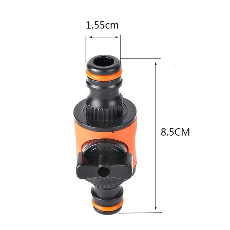 1PC Garden Hose Pipe Tap Shut Off Valve Fitting Connector Pipe Coupler Stop Water Connection Repair Joint Irrigation System Adap