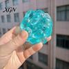 Clear Fidget Ball Bead Filled Crunchy Stress Anxiety Relief Shapeable Squeeze Sensory Kids Toy Portable Travel Moldable Pinch Gadget