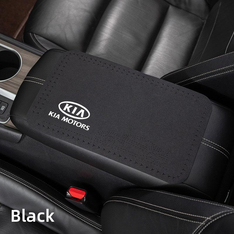 Car Armrest Mat Universal Auto Armrests Storage Box Mats For KIA sportage cerato Optima K2 K3 K4 K5 rio soul stonic AccessoriesEY1