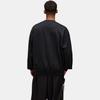 adidas Свитшот с графическим принтом Y-3, азиатский размер S, 'Черный', Мужской JN4881