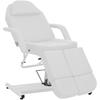 Beauty Treatment Chair - VIDAXL - Reclining - White Faux Leather - 360° Swivel - Height Adjustable