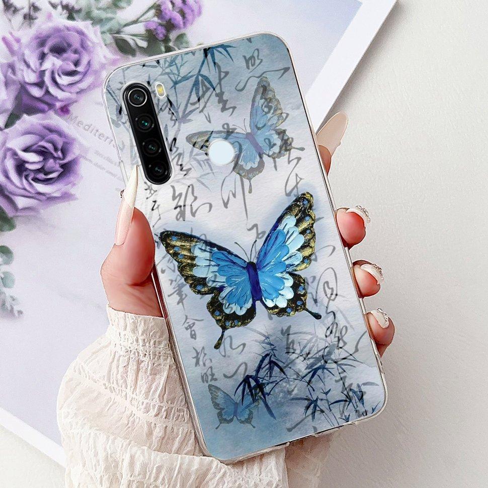 6.3" Silicone Case For Xiaomi Redmi Note 8 Soft TPU Cute Patterned Cover Case For Redmi Note 8  Note8 Protective Shell Bumper