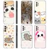 Cute Kawaii Cat Phone Case For Samsung A13 A22 A24 A32 4G A23 A34 A35 A52S A53 A54 A55 A73 5G A12 A14 A15 A31 A33 A50 A51 A72
