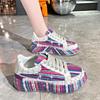 Модные красочные спортивные туфли Sky Star Water Diamond для женщин с толстой подошвой, удобные и дышащие спортивные туфли для сноуборда