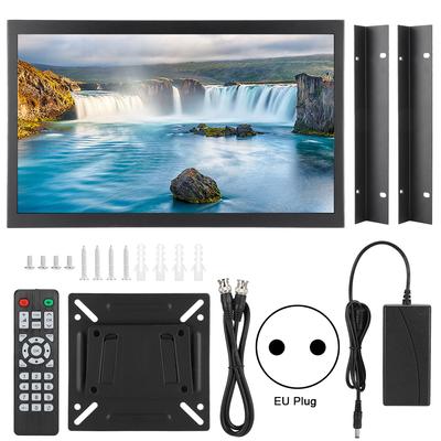 17,3-дюймовый Full HD встраиваемый промышленный металлический монитор, обычная версия без сенсорного экрана