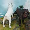 Large Pvc Dog Model Childrens Animal Toy For Learning And Collection Use